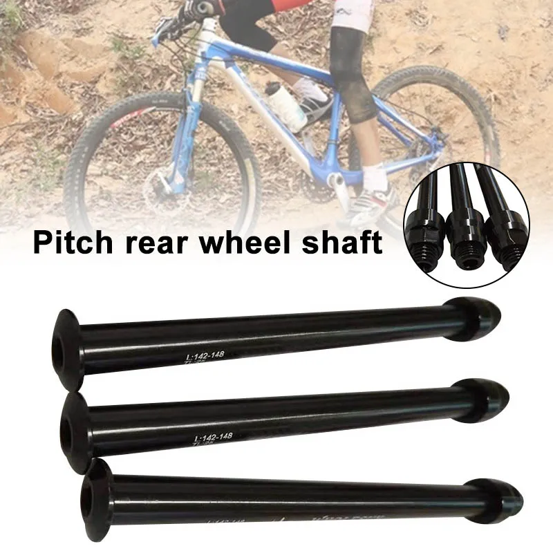 Rear Bicycle Maxle 142x12mm Aluminum Alloy Thru Axle for Mountain ZJ55 |
