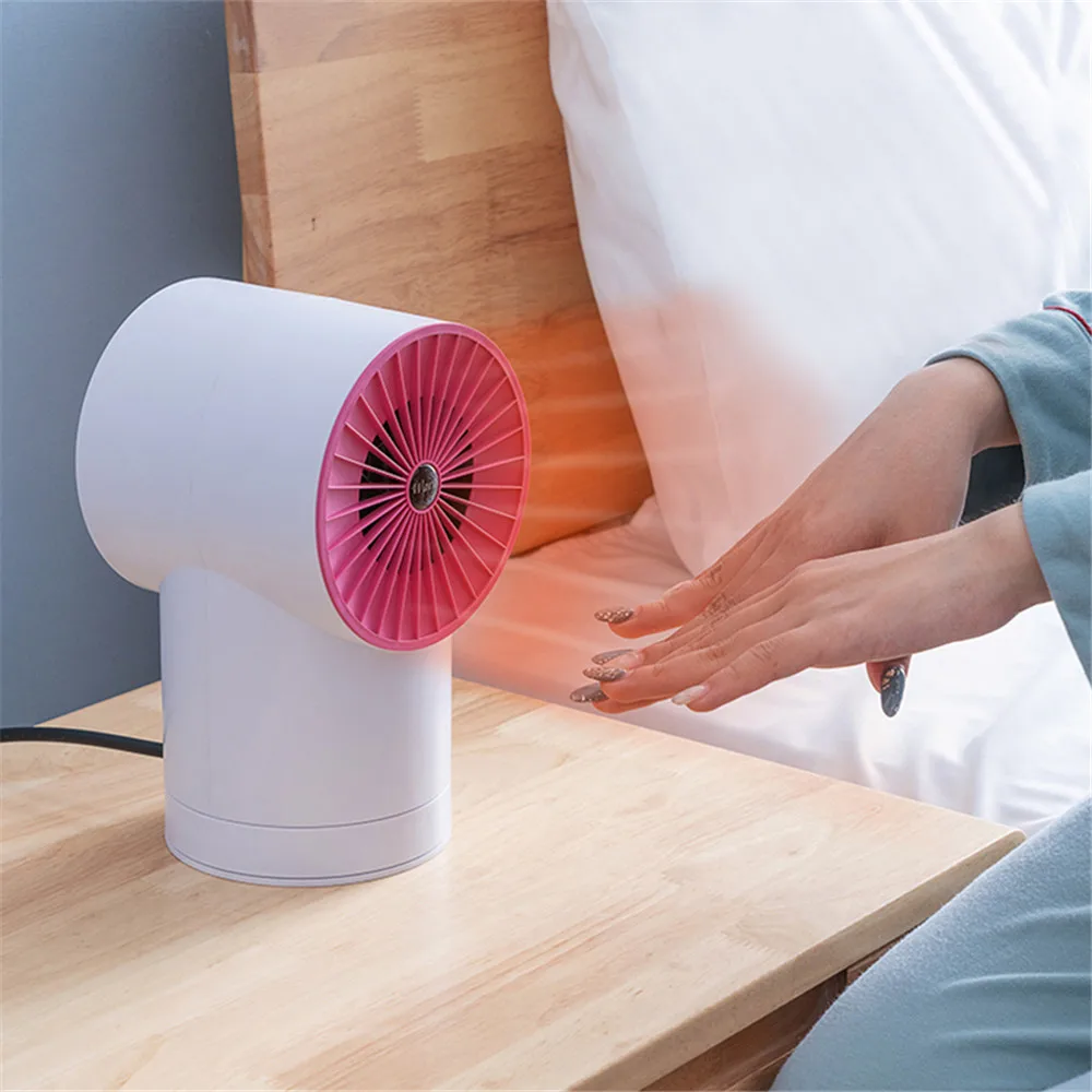 Мини электрический обогреватель теплого воздуха портативный домашний офис
