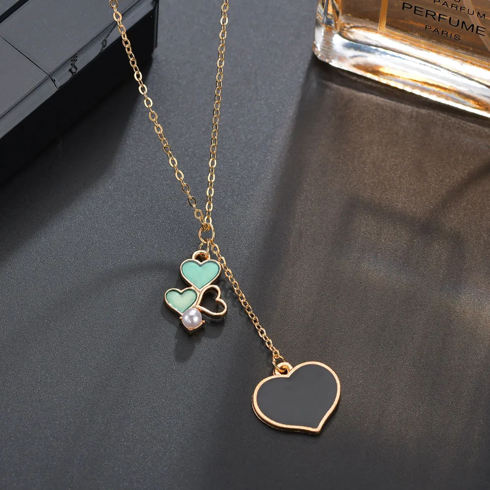 Женское эмалированное колье с кристаллами | Украшения и аксессуары