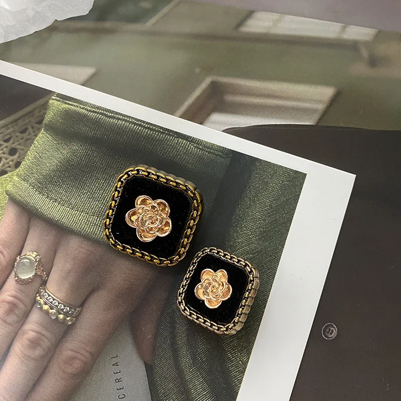 Квадратные искусственные принадлежности для рукоделия 20/25 мм в стиле ретро с