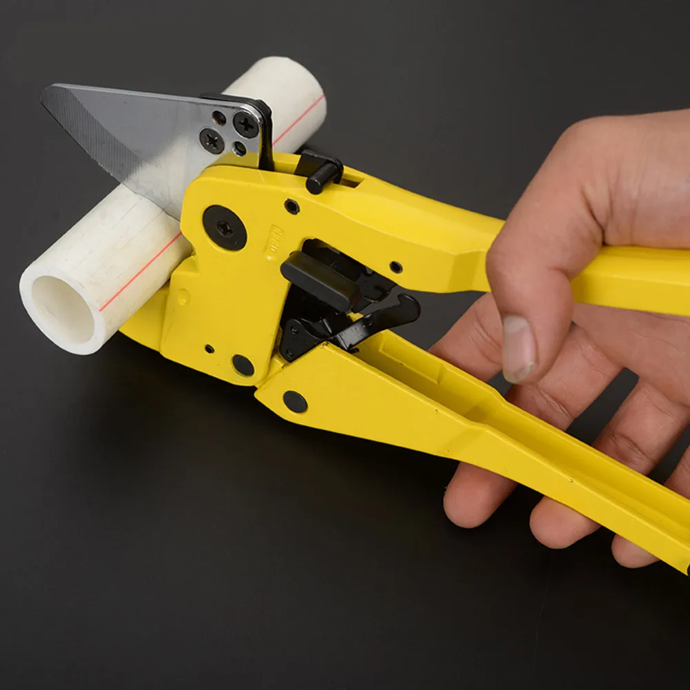 

PVC Pipe Cutters One-hand Fast Pipe Cutters Tool Manganese Steel Multifunction Labor-saving Cutter WHShopping