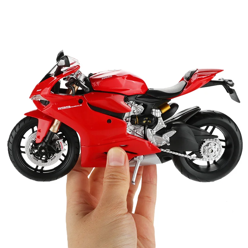 Модель мотоцикла Maisto 1:12 игрушка из сплава мотоцикл Panigale 1199 H2R внедорожные