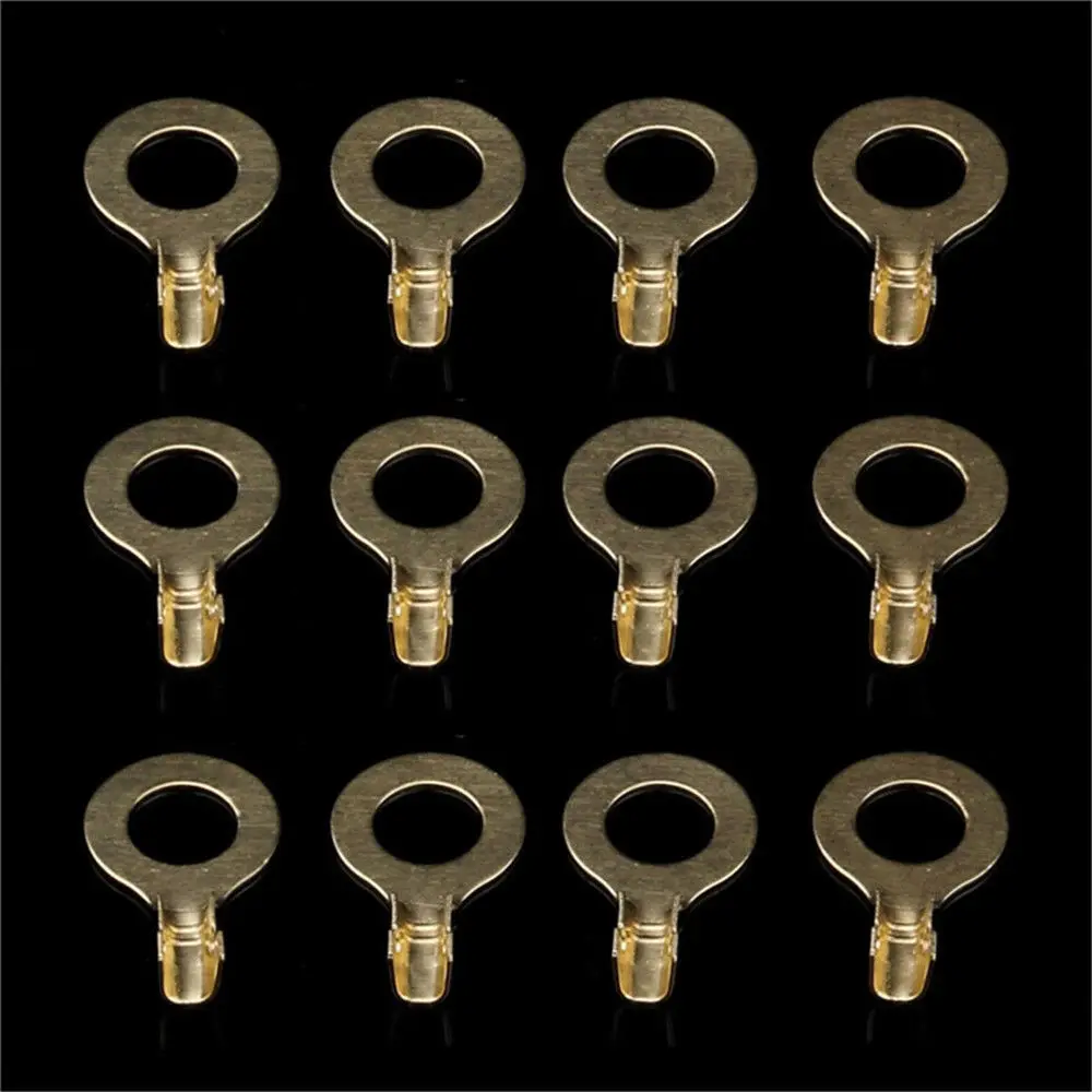 Кольцевые наконечники M3/M4/M5/M6/M8/M10 медные обжимные клеммы кабельные коннектор