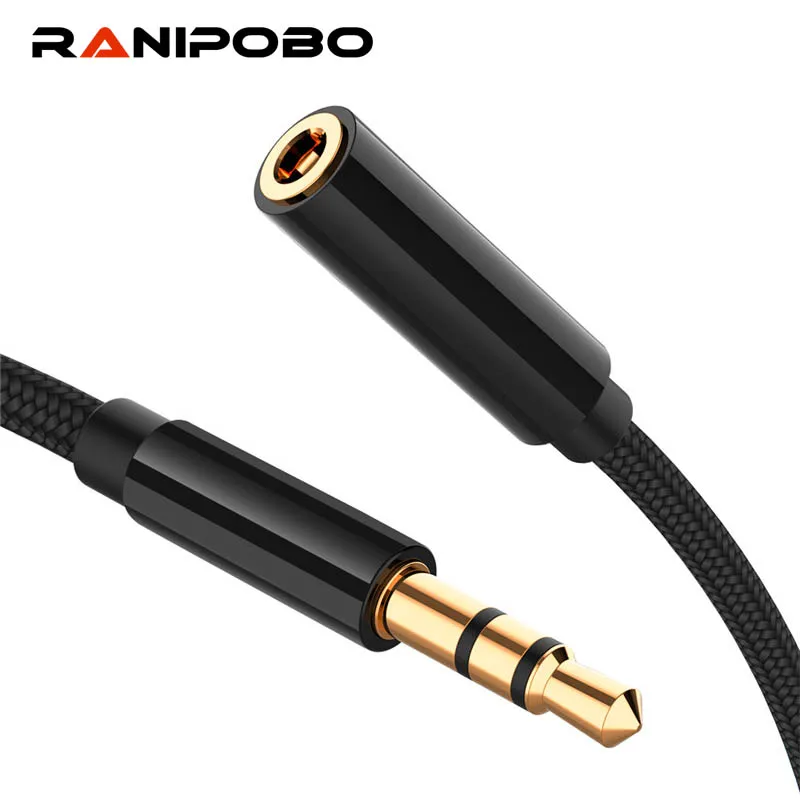 

3.5mm Audio Extension Cable Jack 3.5 male To Female Earphone Extender Cable Car Aux Code For Headphone Louder
