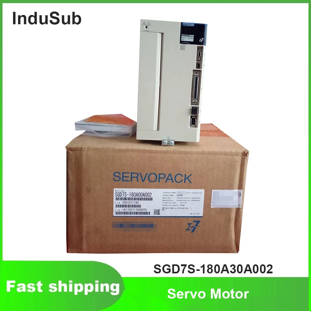 

New Original Servo Motor SGD7S-180A30A002 SGD7S-180A30A202 SGD7S-180A30B002 SGD7S-180A30B202 With Free DHL/UPS/FEDEX ONE YEAR WA