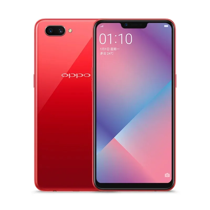 Смартфон OPPO A5, 6,2 дюймов, полноэкранный, с глобальной ПЗУ, Восьмиядерный процессор Snapdragon 450, 4230 мА/ч, 6G/64G, 13 МП, OTG, Android 8,1