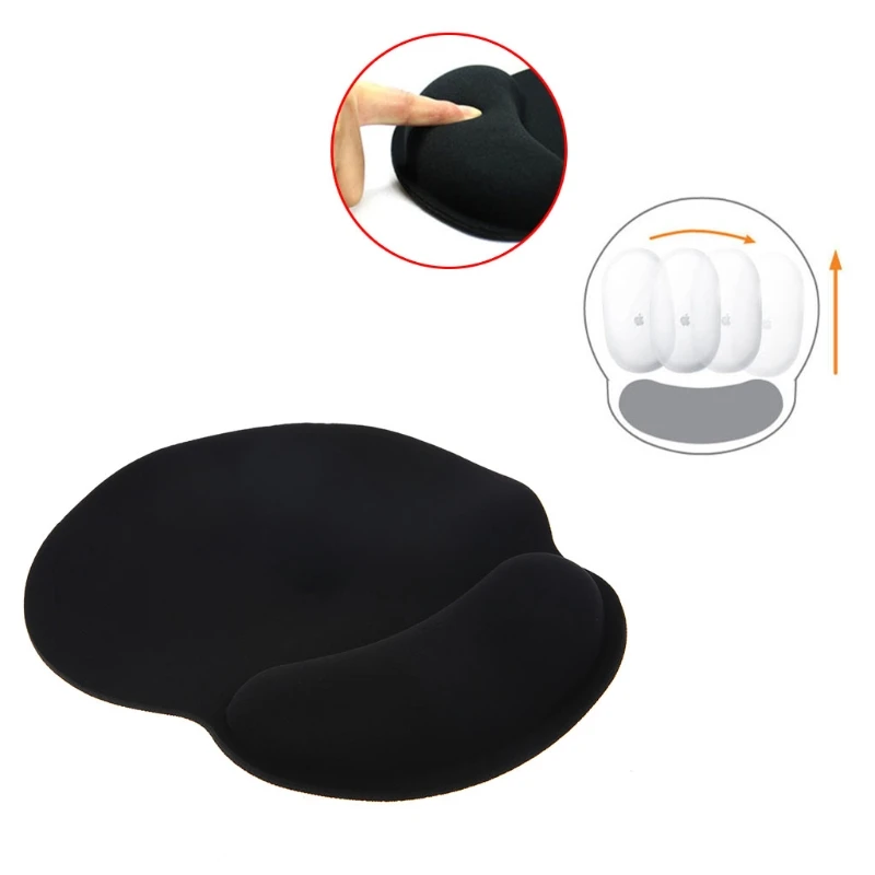 

Soft Sponge Mouse Pad Anti-skid Ergonomic Mat Gel Wrist Support Gaming Mouse Pad