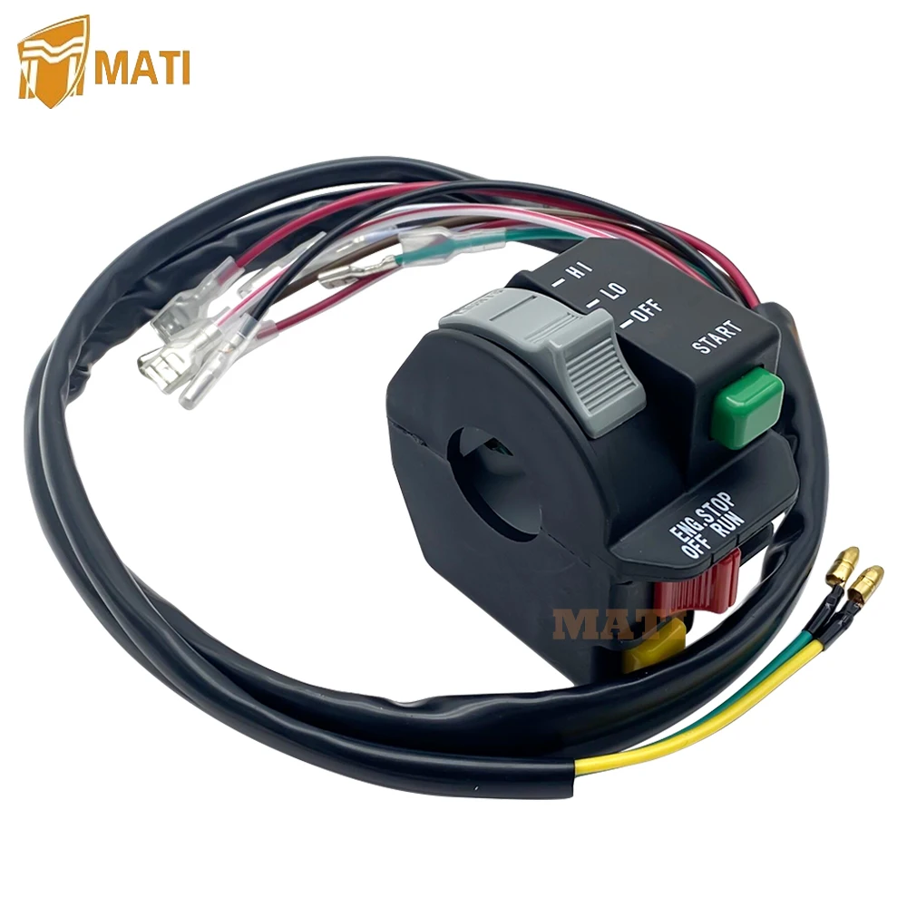 Левый переключатель на руль старт-стоп переключение фары 4110193 для Polaris ATV 400L 6X6 Magnum