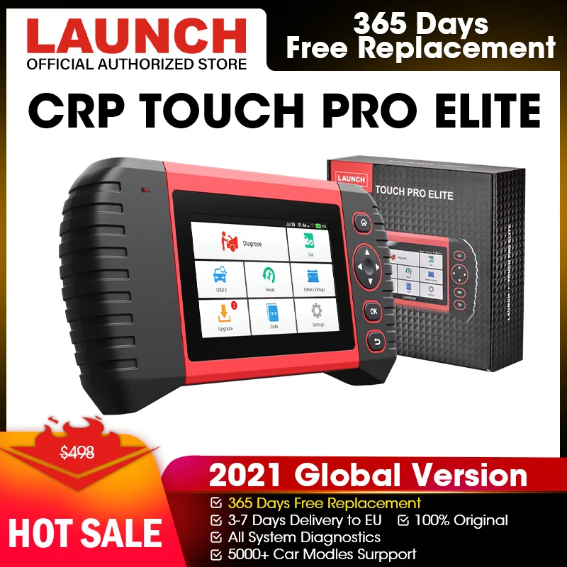 LAUNCH Crp Touch Pro Elite OBD2 сканер автомобильные инструменты автомобильный