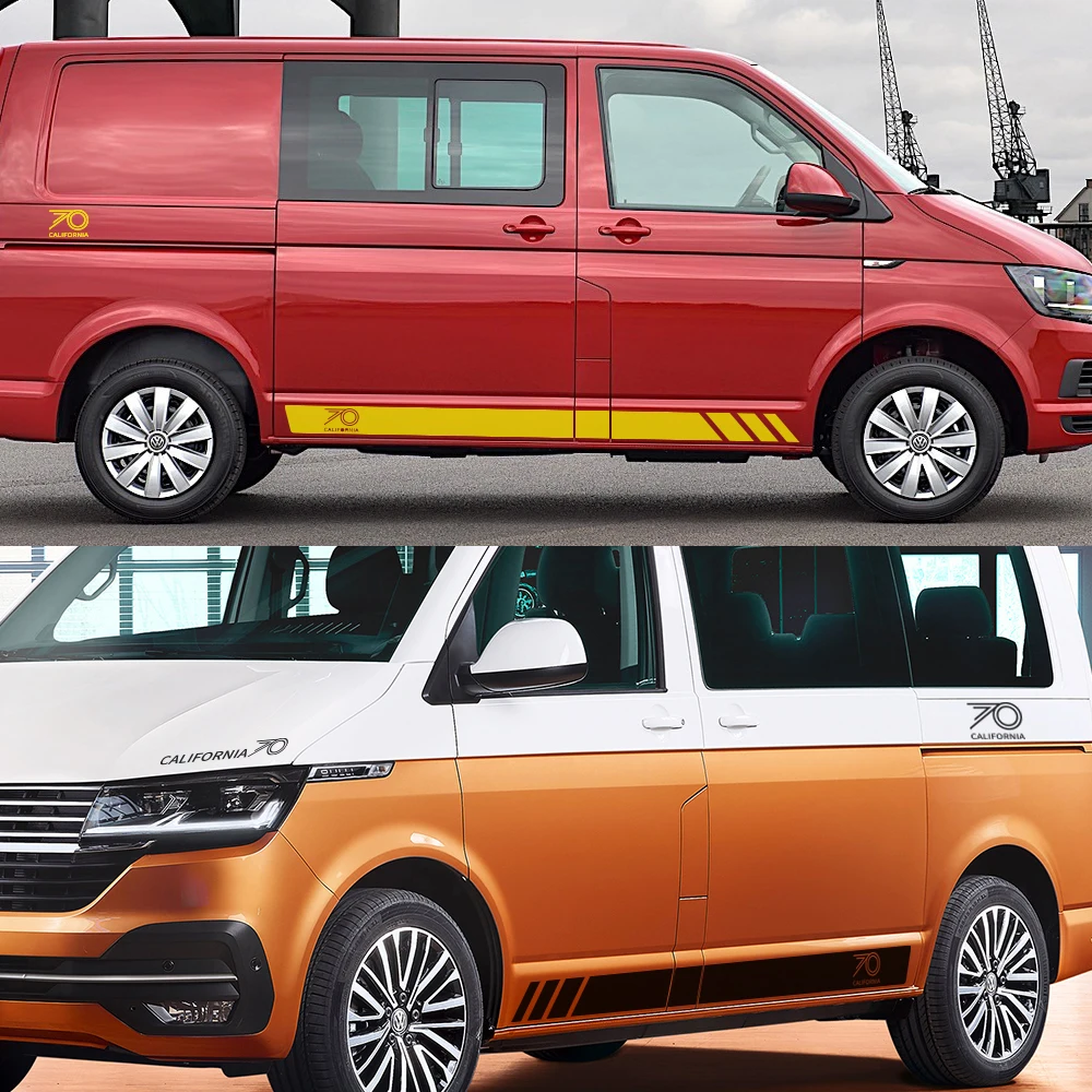 2 шт. автомобильные виниловые наклейки для Volkswagen VW Multivan T5 T6 | Автомобили и