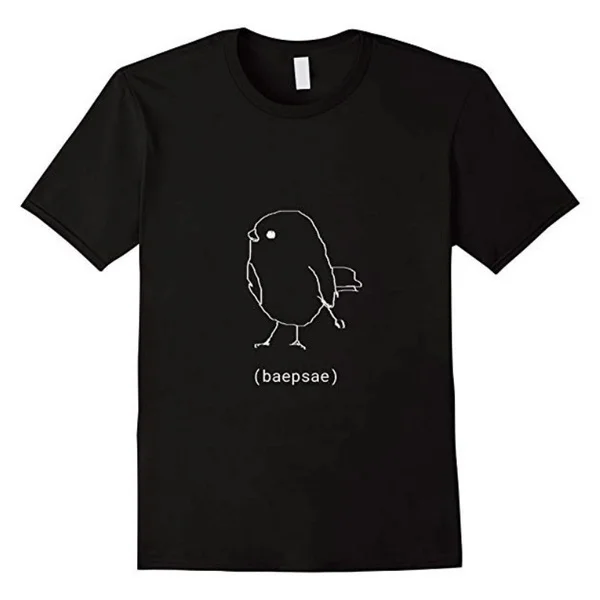 

BTS Crowtit T-shirt Baepsae Funny Printed Cotton Tee Shirt Tops(S-XXXL)