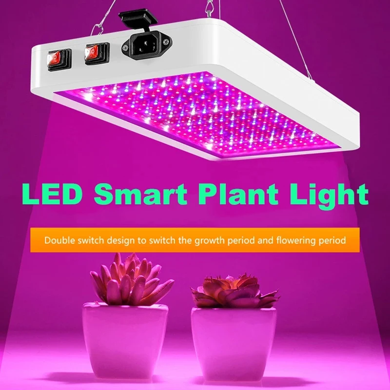 2835 Led Chip 2000w Greenhouse Greenhouse Vegetable Home Garden Grow Light Houseplants For Orchid