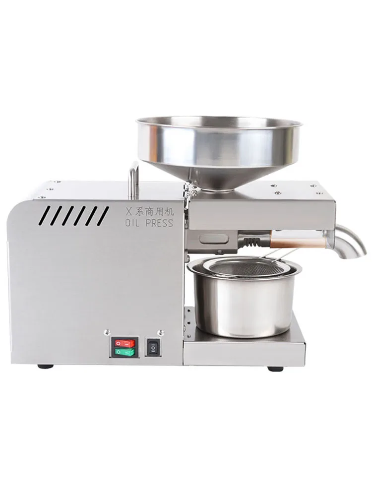 Автоматический бытовой пресс для льняного масла 110 В/220 В кунжутного арахисового
