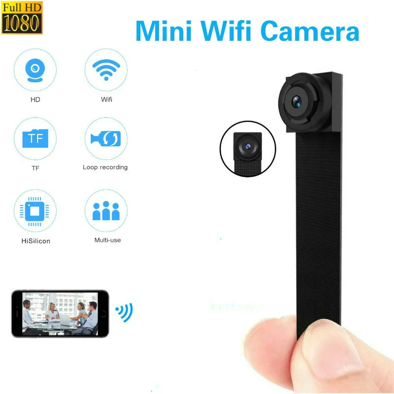 

1080P Новейшая ip-камера H.264 ультра WIFI мини-камера Видео Аудио ночное видение рекордер Обнаружение движения