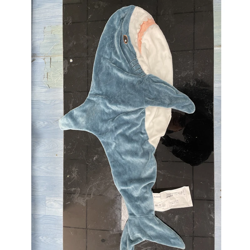 

140cm Big Cute Shark Plush Toy Kawaii Shark Stuffed Toy Plush Pillow Soft Dolls for Kids Children Boys Girls Birthday Gifts
