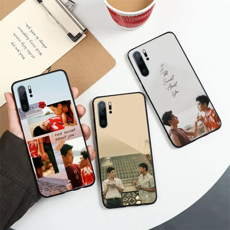

I Told Sunset About You TV series Phone Case For Huawei honor Mate P 10 20 30 40 i 9 8 pro x Lite smart 2019 nova 5t