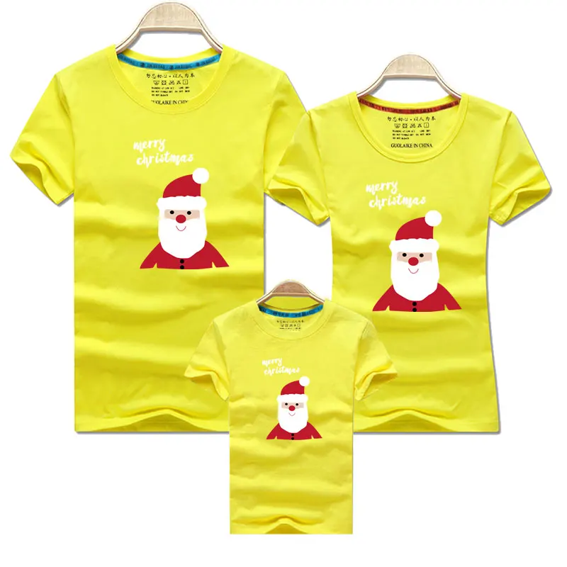 Рождественская рубашка для всей семьи 2020 г. Одежда Новогодняя Одинаковая одежда