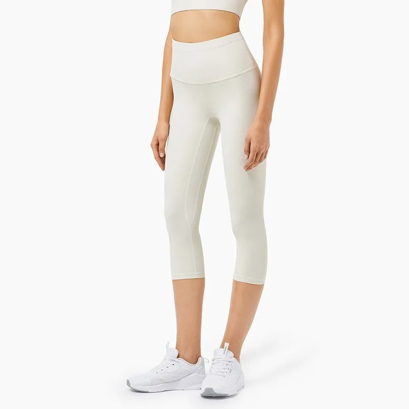 

2021 fashion running yoga for women pants fitness leggings breathable training pants quick dry soft sportswear high waist pants
