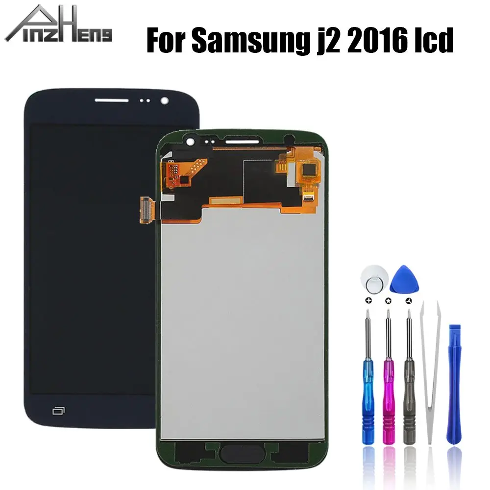 ЖК дисплей PINZHENG для Samsung Galaxy J2 2016 J210 J210F с сенсорным экраном и дигитайзером в сборе