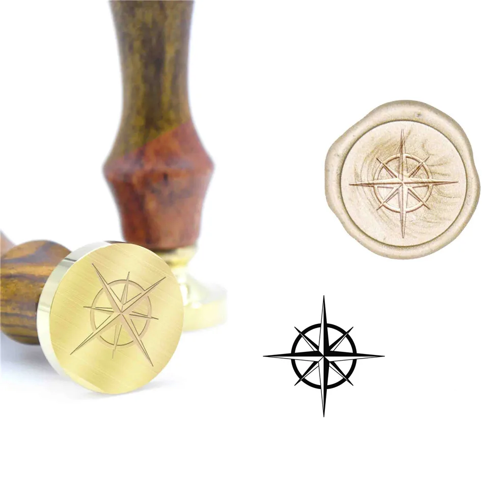 Линии листа узор папоротник набор восковых печатей для свадебных платьев воск