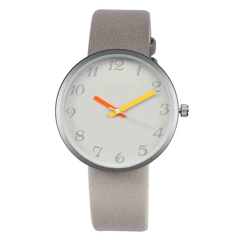 Мужские часы простые ультратонкие повседневные водонепроницаемые спортивные