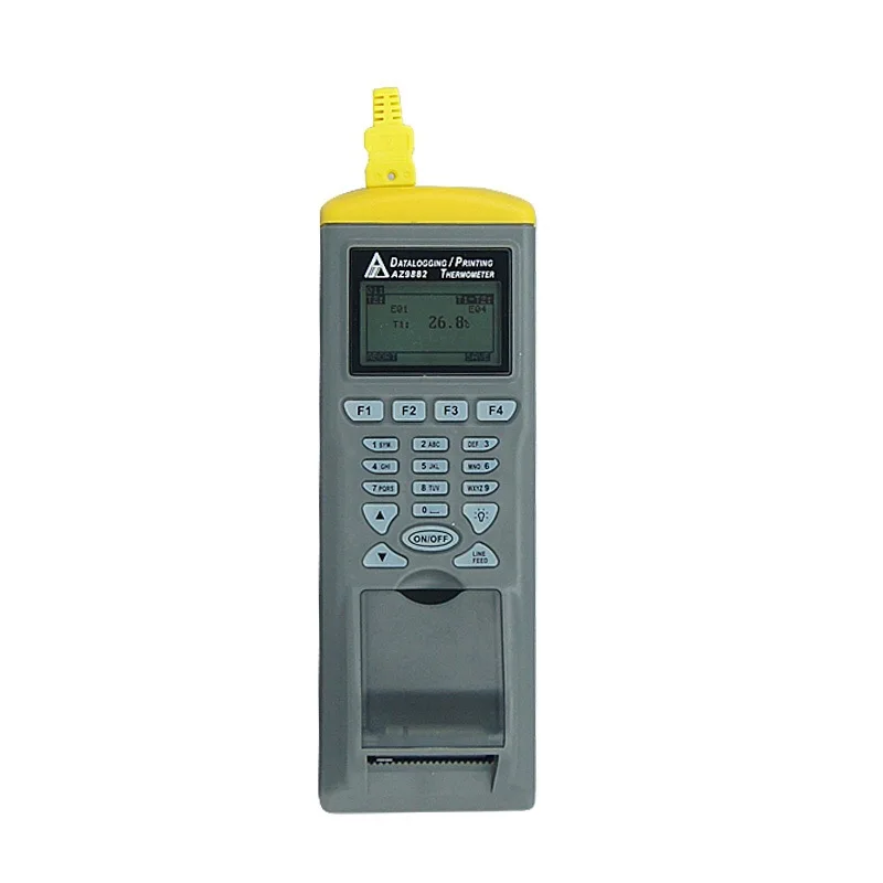 AZ9881 K Type Thermocouple Meter Logger Recording Temperature Via Built-In Printer To Print Anytime RS232 | Инструменты
