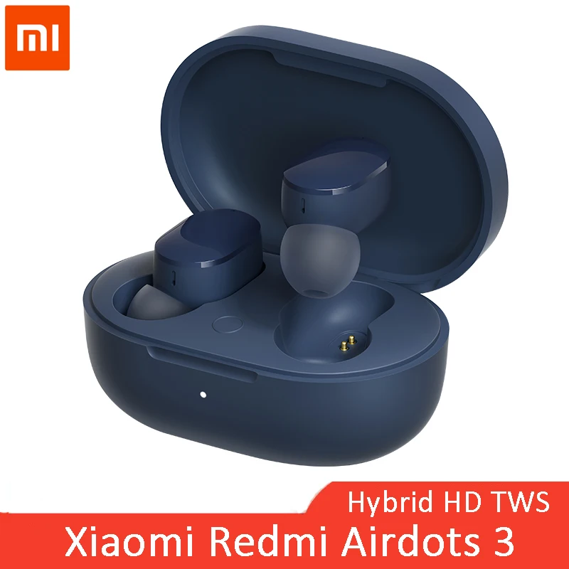 В наличии Xiaomi Redmi AirDots 3 Mi True Wireless Bluetooth 5 2 наушники стерео Авто связь Smart одежда