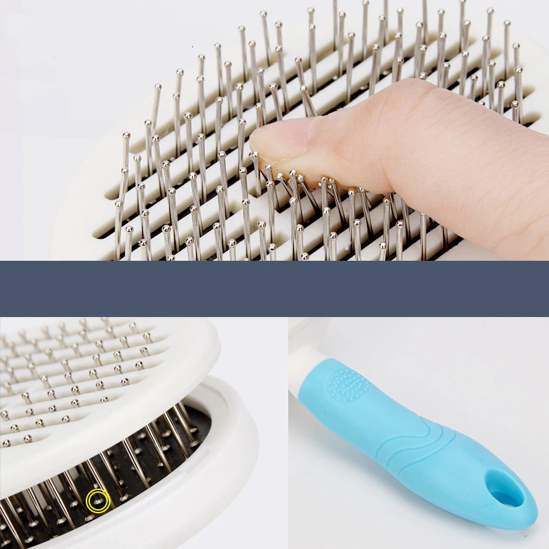 Aapet 1 шт. Pet удаления волос щетка меховая опушка Dematting Deshedding кисть для Собака Щенок