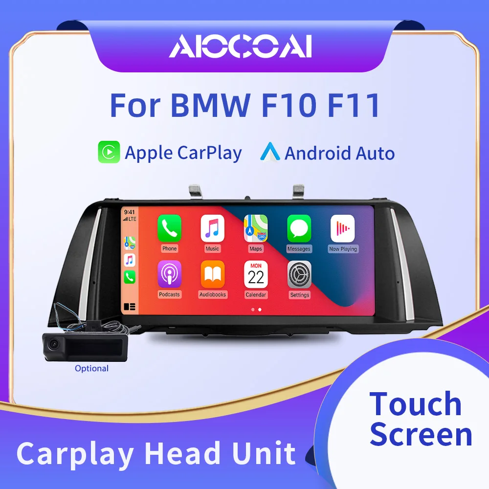 10 25 &quotБеспроводной автомобильный мультимедийный блок Apple CarPlay Android для BMW Series 5 F10
