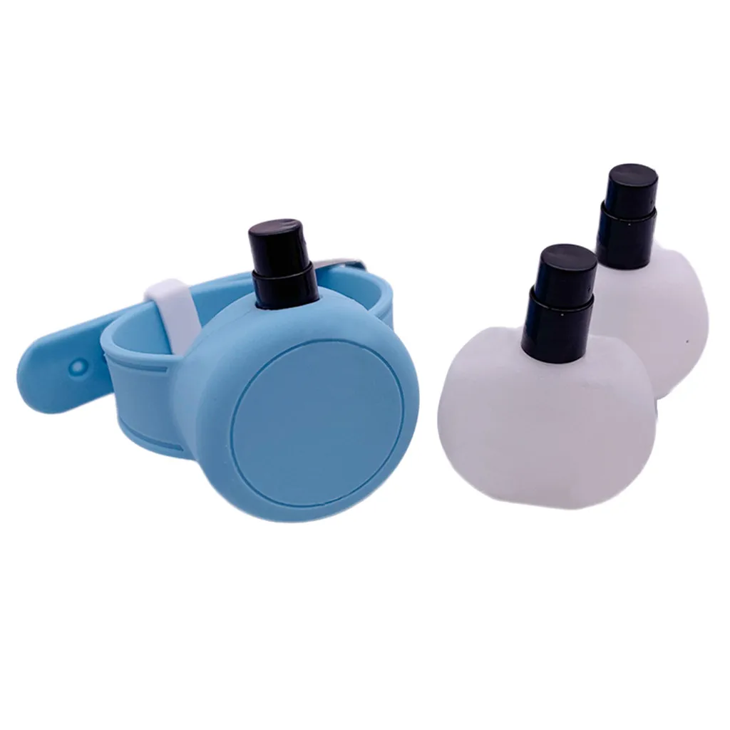 

Hand Sanitizer Disinfectant Sub-packing Silicone Bracelet Wristband Hand Dispenser Wearable Hand Sanitizer Dispenser Pumps Z0819