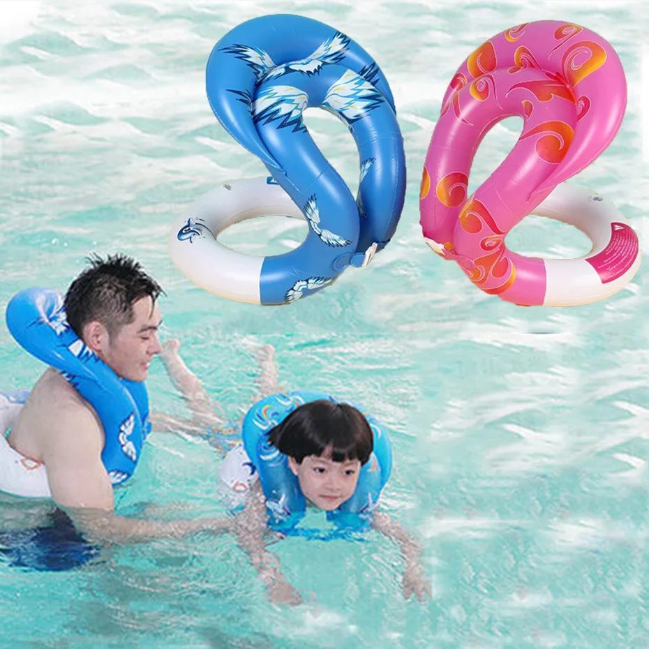 

Pool Ring Laps Swim Life Adults Kids water Adult Inflatable Arm Float Swimming Vest Rings Children Circle Swim toy Toys Baby Flo