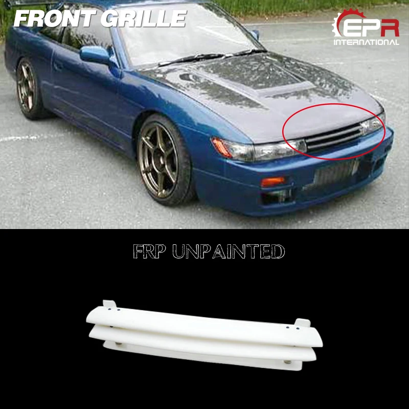 Стайлинг автомобиля для Nissan S13 PS13 Silvia GTR стиль СТЕКЛОВОЛОКНО FRP передняя решетка