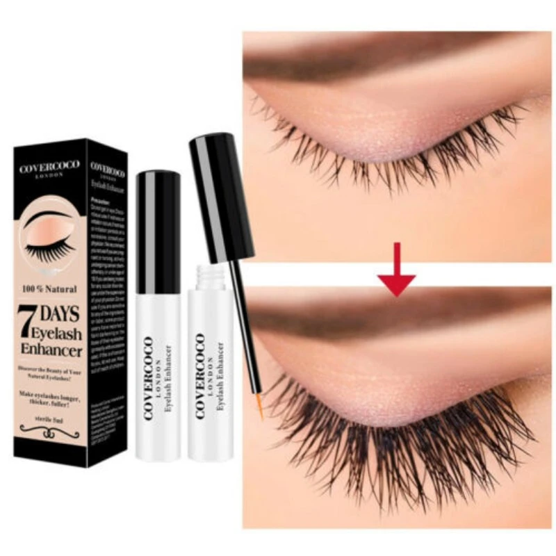 

5ml Eyelash Growth Enhancer Natural Eyelash Longer Fuller Thicker Treatment Eye Lashes Serum Mascara Lengthening Eyebrow T0798
