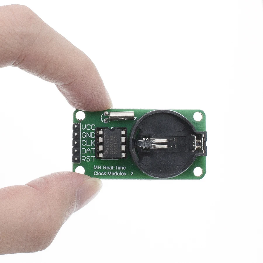 Тактовый Модуль DS1302 с кнопкой CR2032 10 шт./лот 31x8 ОЗУ|module clock|module battery |