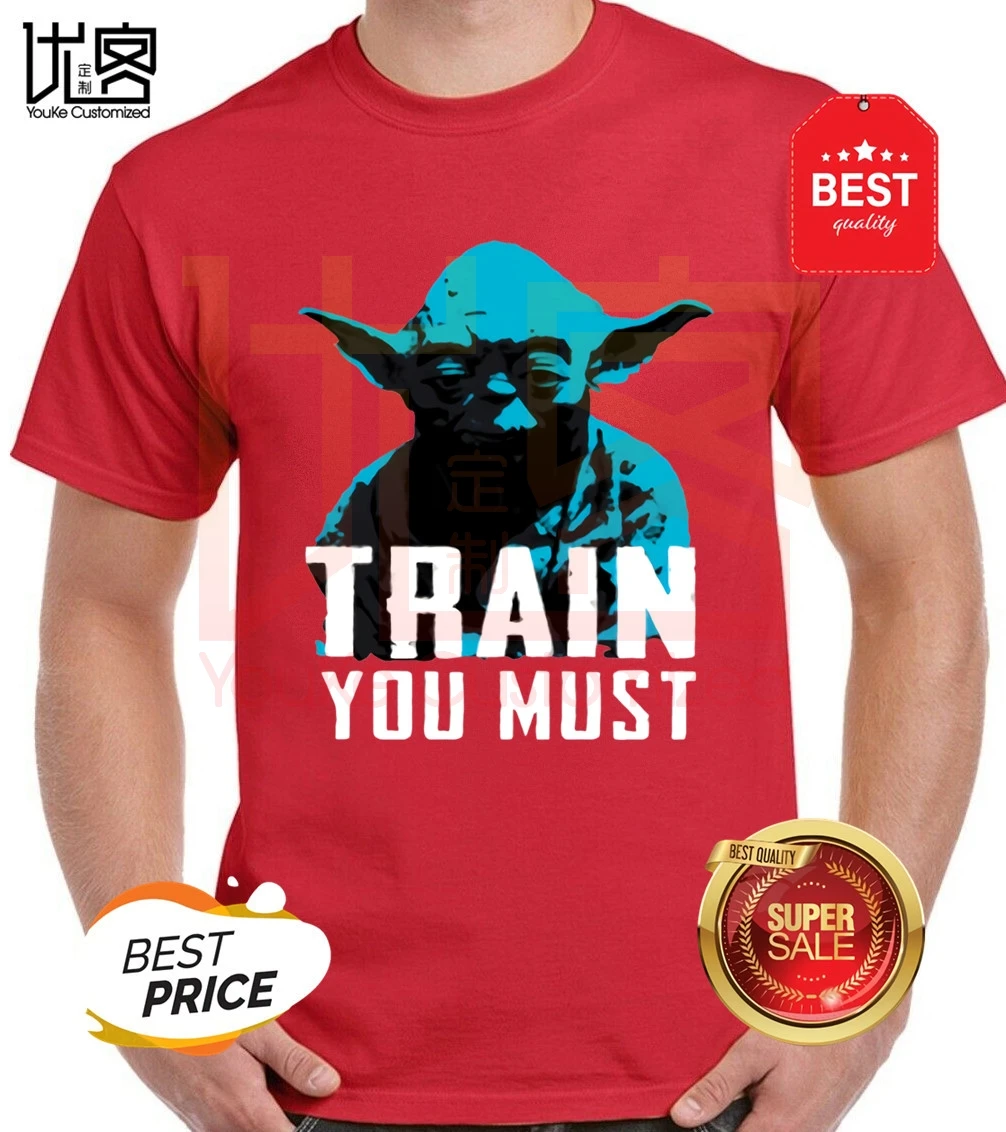 Дрессируйте свою должны футболка для Для мужчин наряд подчеркивающий