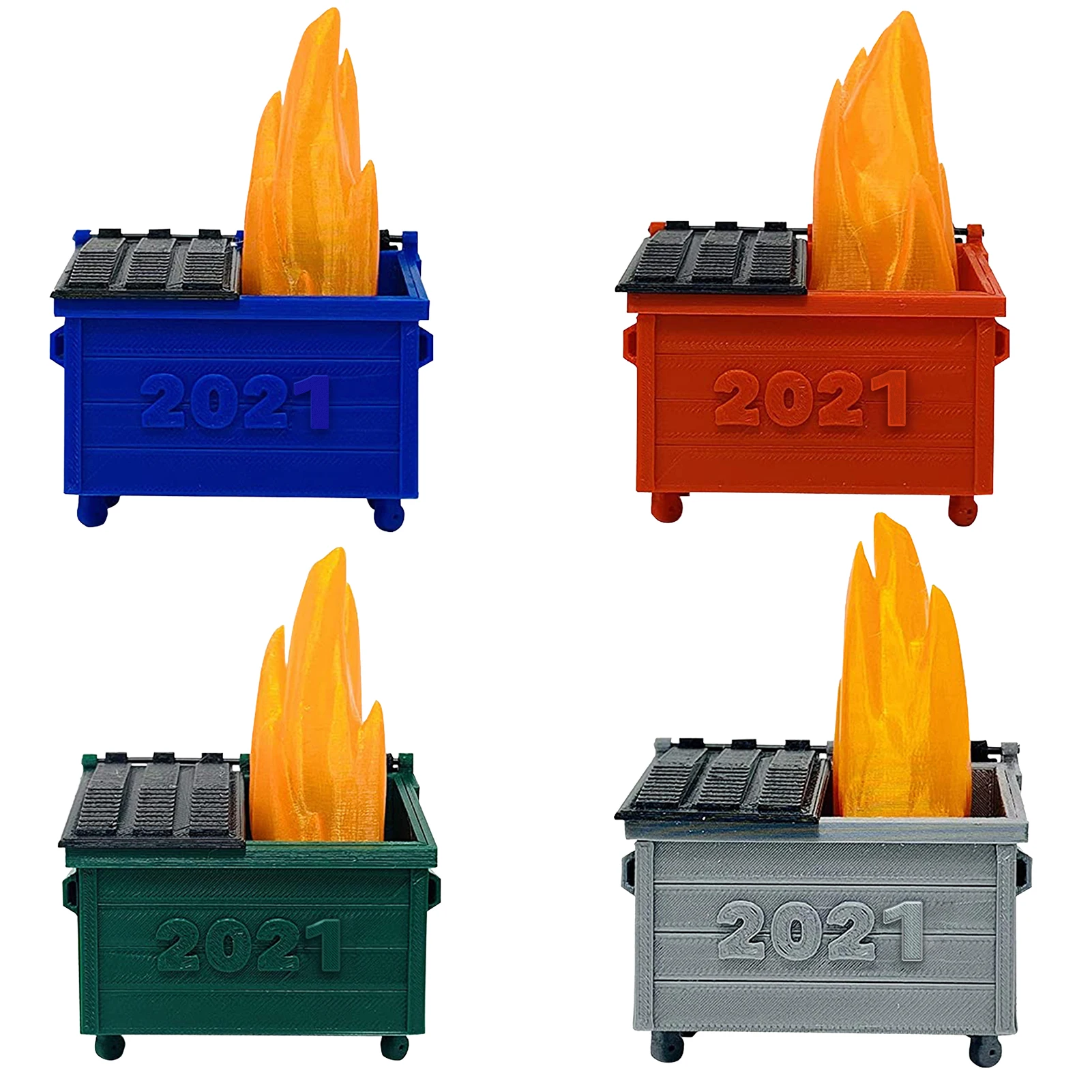 

Мусорное ведро, украшение светодиодный Ной подсветкой, 4 цвета, сувенирный декор, сладкий