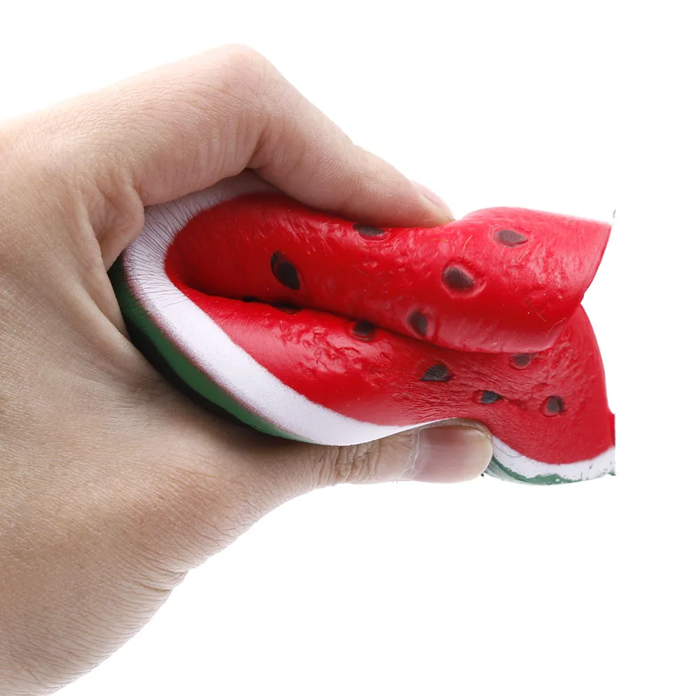 Unbreakable Jumbo Slow Rising Squish Scented Charms Kawaii Squishy Squeeze Toy Watermelon Speach For Kids | Мобильные телефоны и