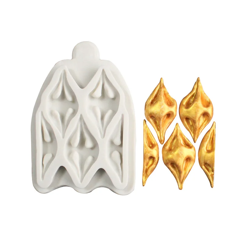 

European Cake Topper Silicone Mold Kitchen Baking DIY Cake Decorating Tools Retro Relief Lace Pattern 3D Fondant Chocolate Mould