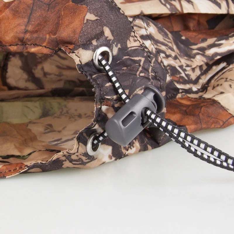 Уличный Камуфляжный плащ для кемпинга пончо рюкзак дождевик водонепроницаемый