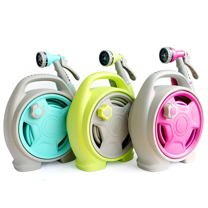 Мини портативный садовый шланг ПОЛИВ многофункциональный пистолет высокого