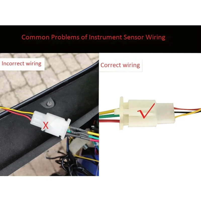8 18 в универсальный ЖК цифровой тахометр Oeter мотоцикл 12000 об/мин для 2 4 цилиндров
