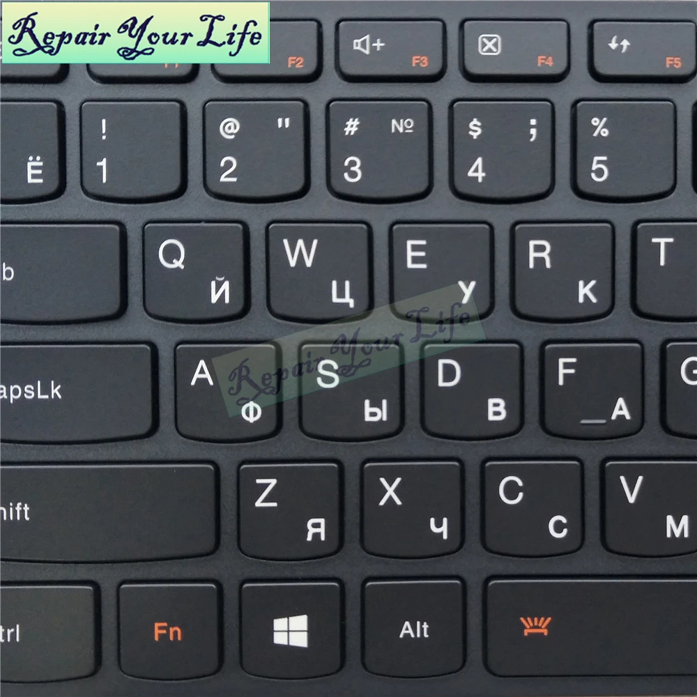Клавиатура для ноутбука Lenovo G40 G40-30 G40-45 G40-70 G40-80 B40-30 B40-45 B40-70 RU русская черная с