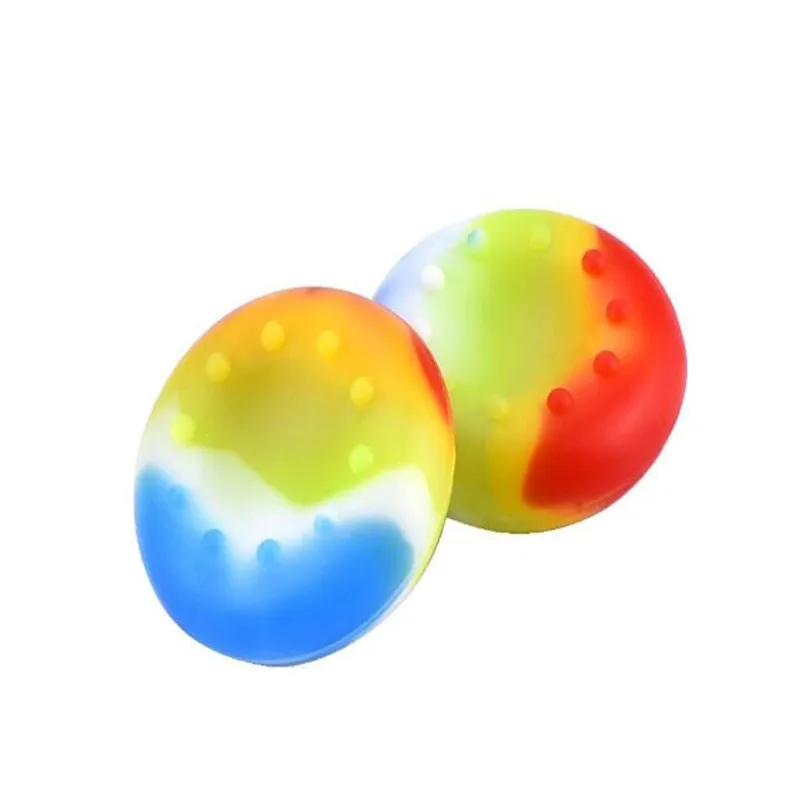 10 шт. Цветной силиконовый чехол для аналогового контроллера Sony PS4 PS2 PS3 X box 360