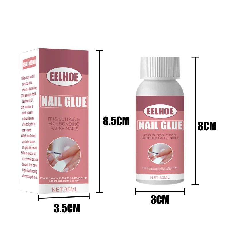 30 мл клей для ногтей ювелирные изделия накладные ногти мощный супер липкий DIY