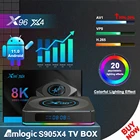 ТВ-приставка, Android 11, X96, X4, Amlogic S905X4, 4 + 64 ГБ, 5G, Wi-Fi, Youtube, AV1