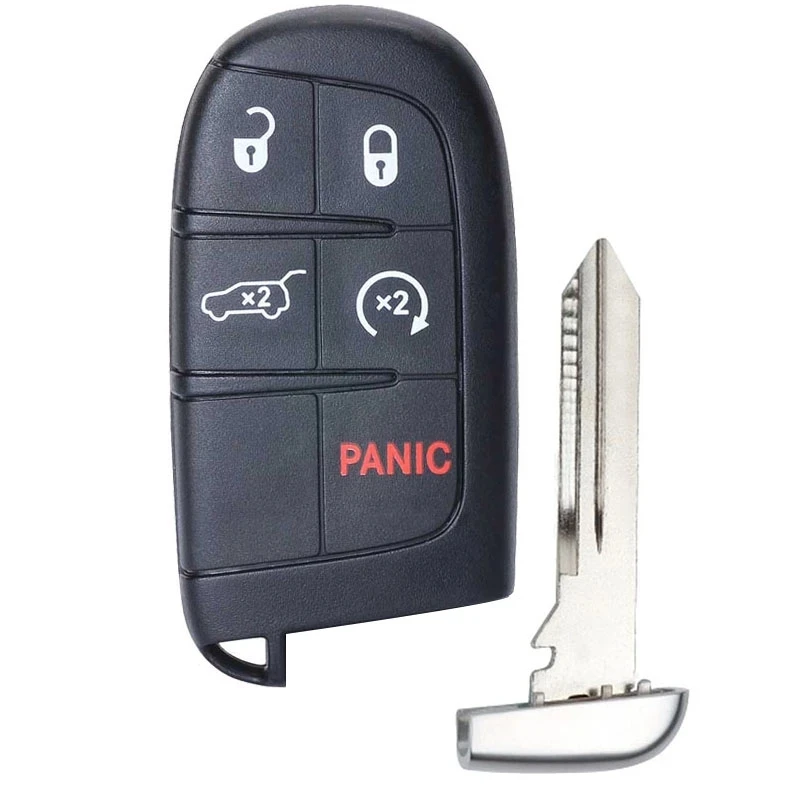 Пульт дистанционного управления M3N-40821302 DIYKEY 433 5 кнопок 2014 МГц для Jeep Grand Cherokee 2015 2016