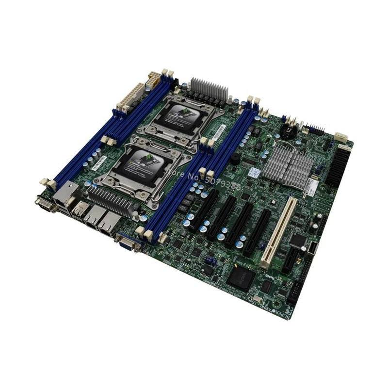 X9DRL-iF материнская плата поддерживает E5-2600 CPU LGA2011 256GB для Intel 602 DDR3 ATX VGA б/у |