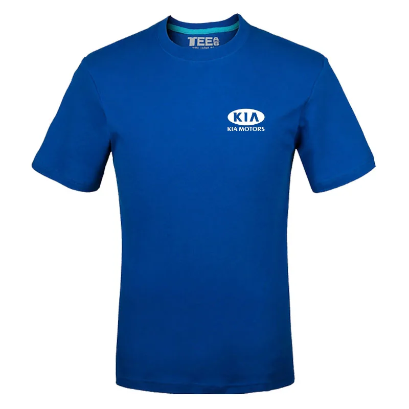 

2021 New Summer Brand Tshirts Mens KIA logo T shirt Cool Casual prnted t shirt men Unisex Fashion t shirt funny tops G
