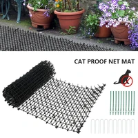 200x28cm portable anti cat mat animal repellent device outdoor garden supplies prickle strip digging stopper for garden fence
