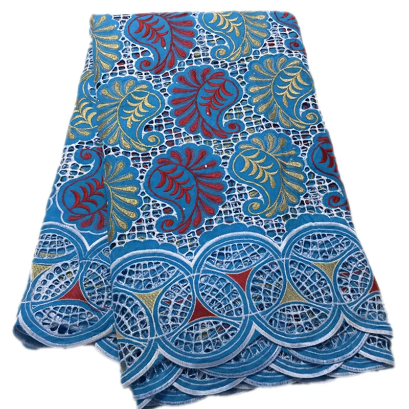 

2020 Latest Beautiful yellow Swiss voile lace for woman dress embroidery dry lace PS95 African Swiss lace fabric in Switzerland